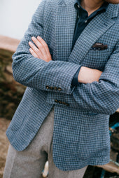 Pleat Front Trouser In Flannel