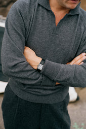 Polo Neck Jumper In