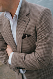 One Piece Collar Shirt In Stripe Oxford