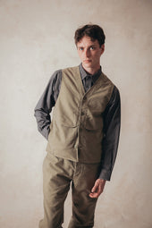 Man V01 M Work Vest Moleskin