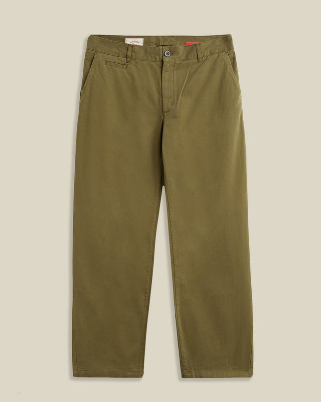 LABURA TROUSERS - MILITARY GREEN