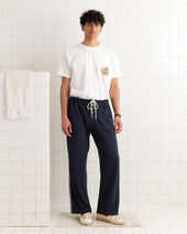 Lace-Front Sweatpants