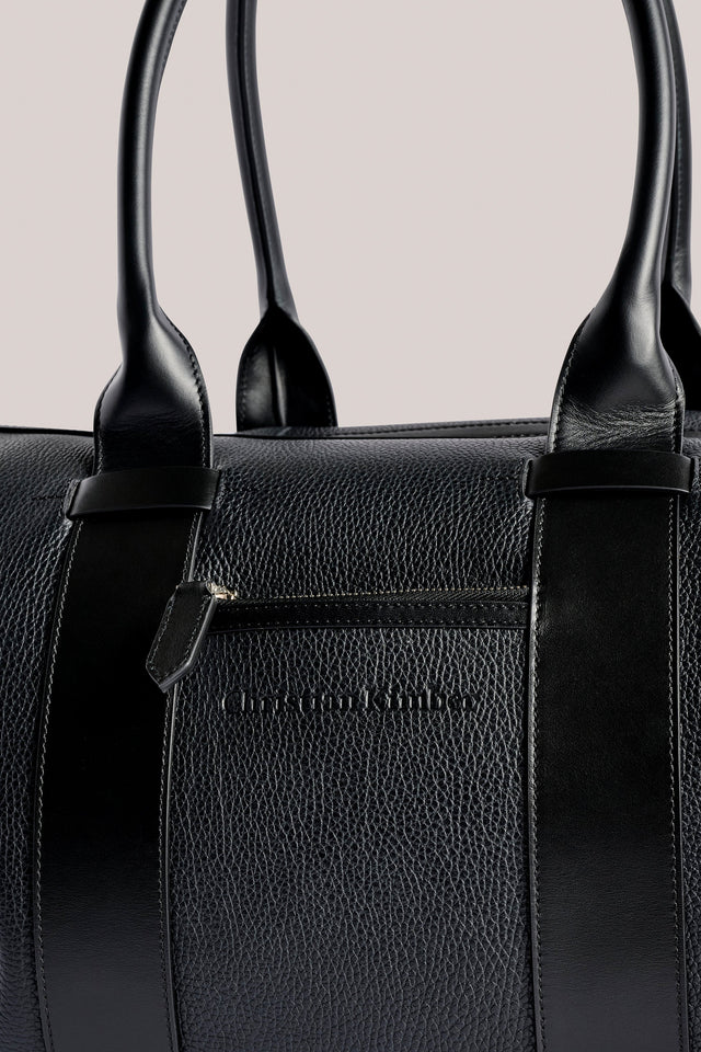 Weekender Bag - Black Grain
