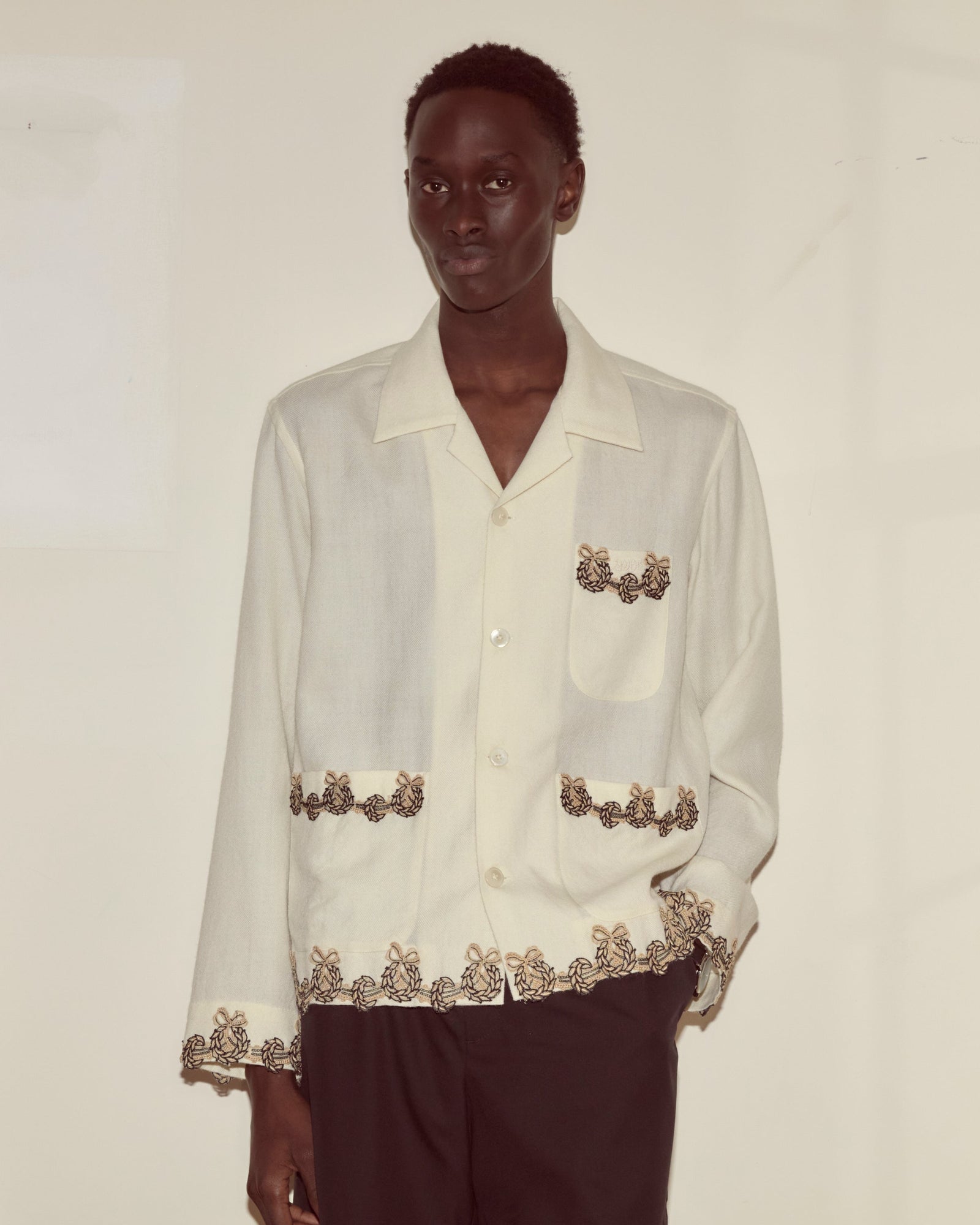 Laurelist Overshirt - Cream