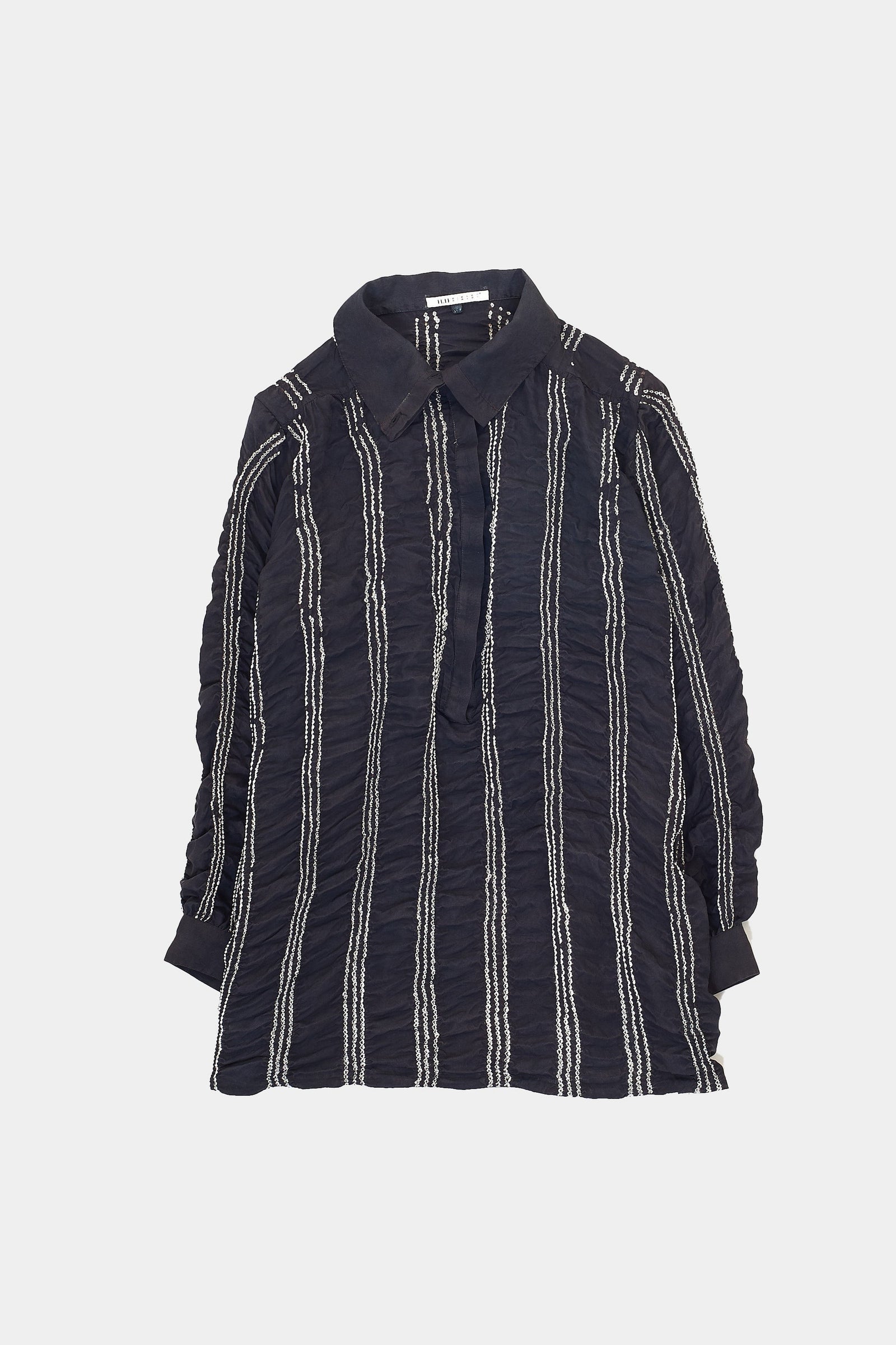 PIN STRIPE BANDHANI SHIRT