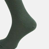 Fern Green Mid Length Merino Socks
