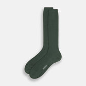 Fern Green Mid Length Merino Socks