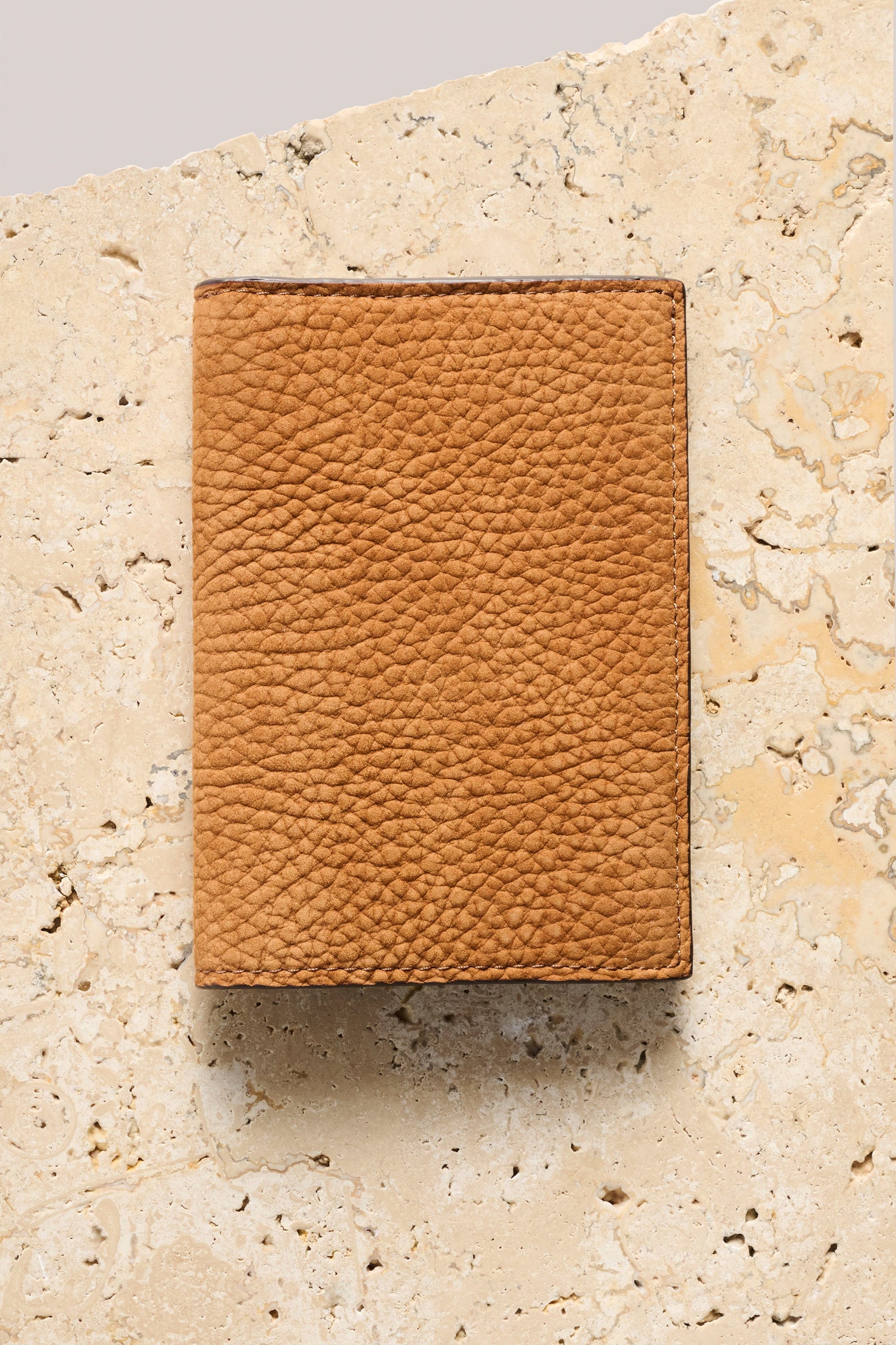 Jacket Wallet Stamped Nubuck Leather