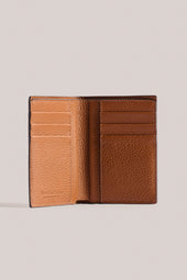 Jacket Wallet - Olive Stamped Nubuck Leather