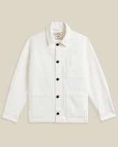 LEGACY JACKET IN CANVAS - ECRU