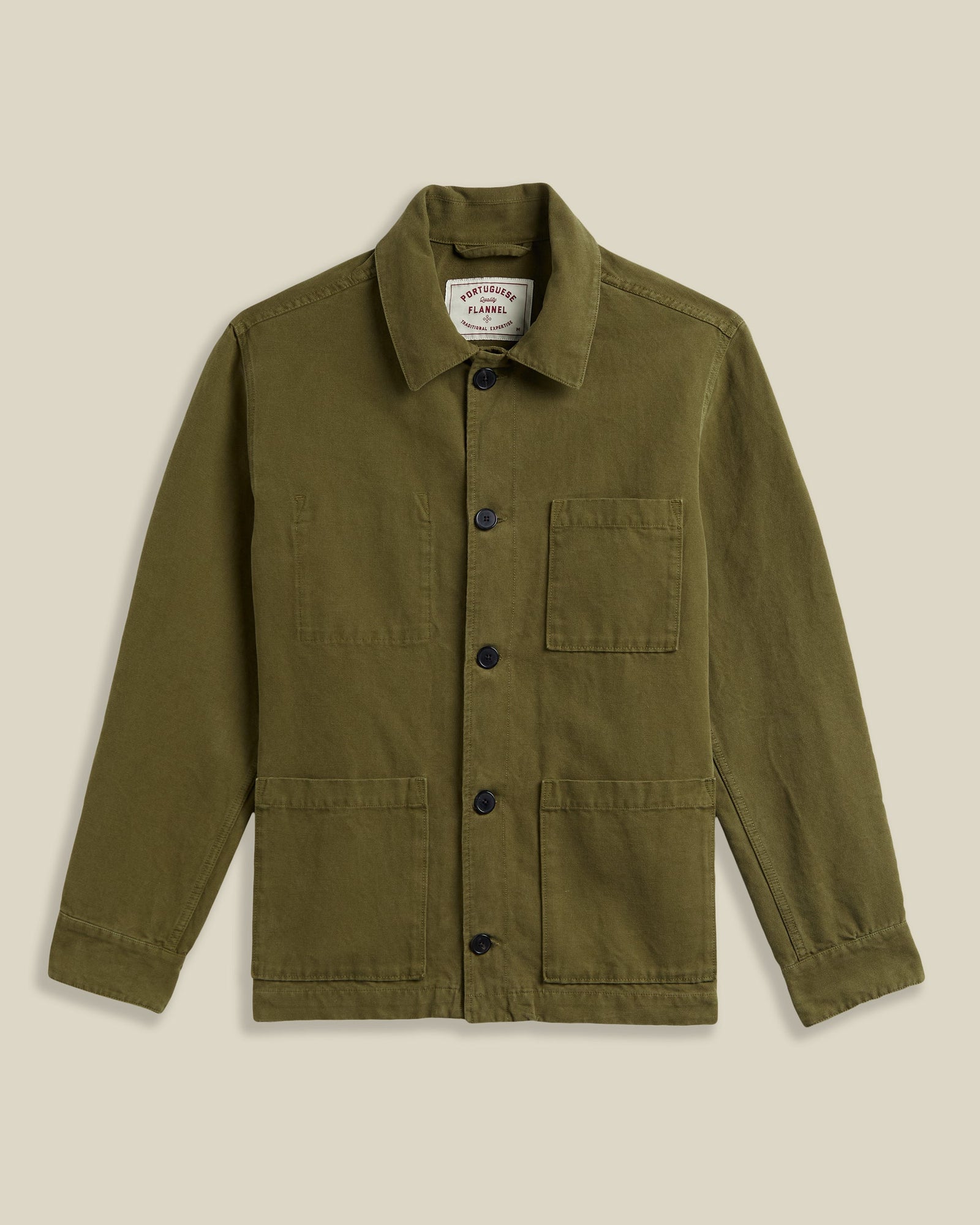 Legacy Jacket In Canvas Military Green