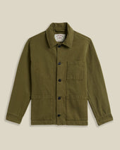 LEGACY JACKET IN CANVAS - MILITARY GREEN