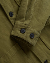 LEGACY JACKET IN CANVAS - MILITARY GREEN