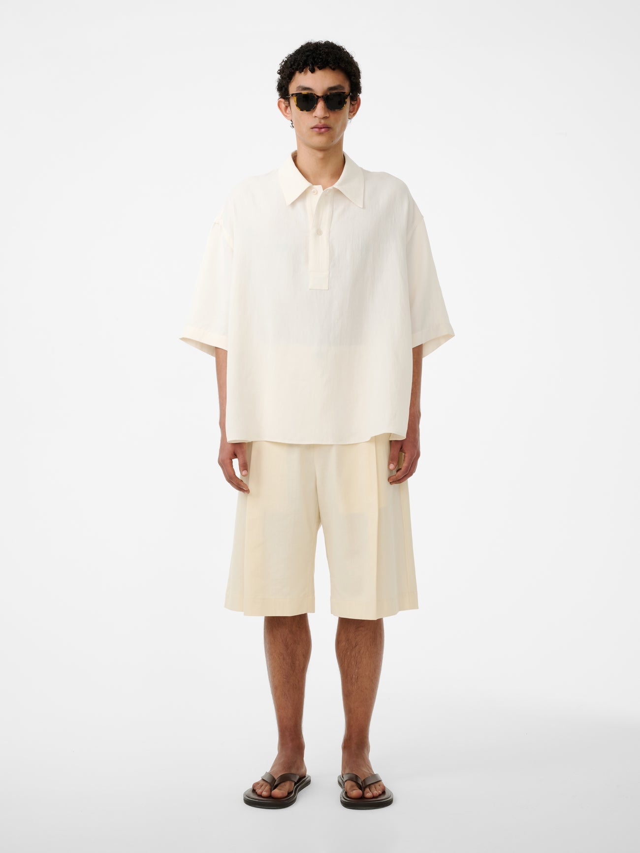 Lemmer Shirt In Chalk