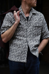 Woven Leopard Shirt