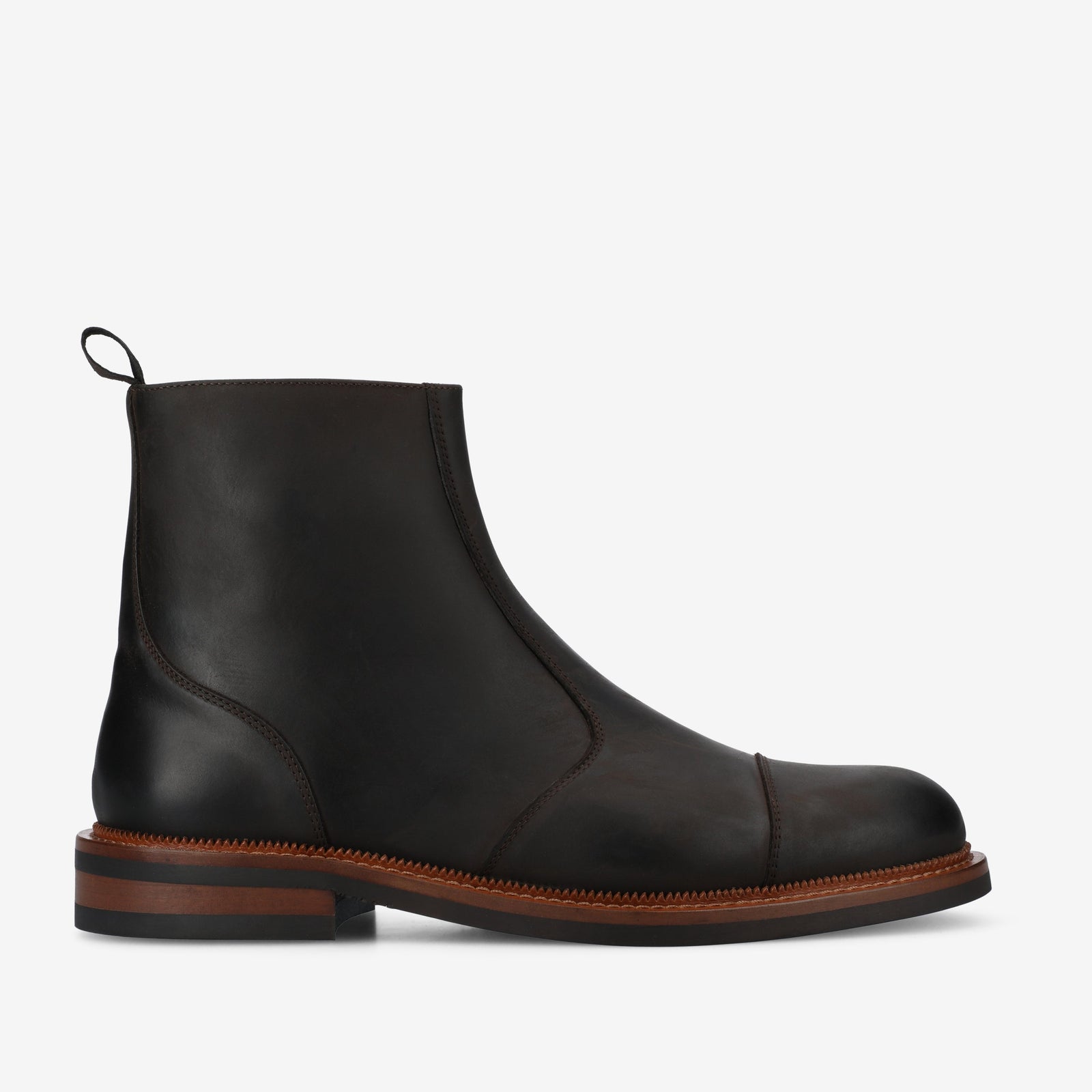 The Lewis Boot In Dark Brown