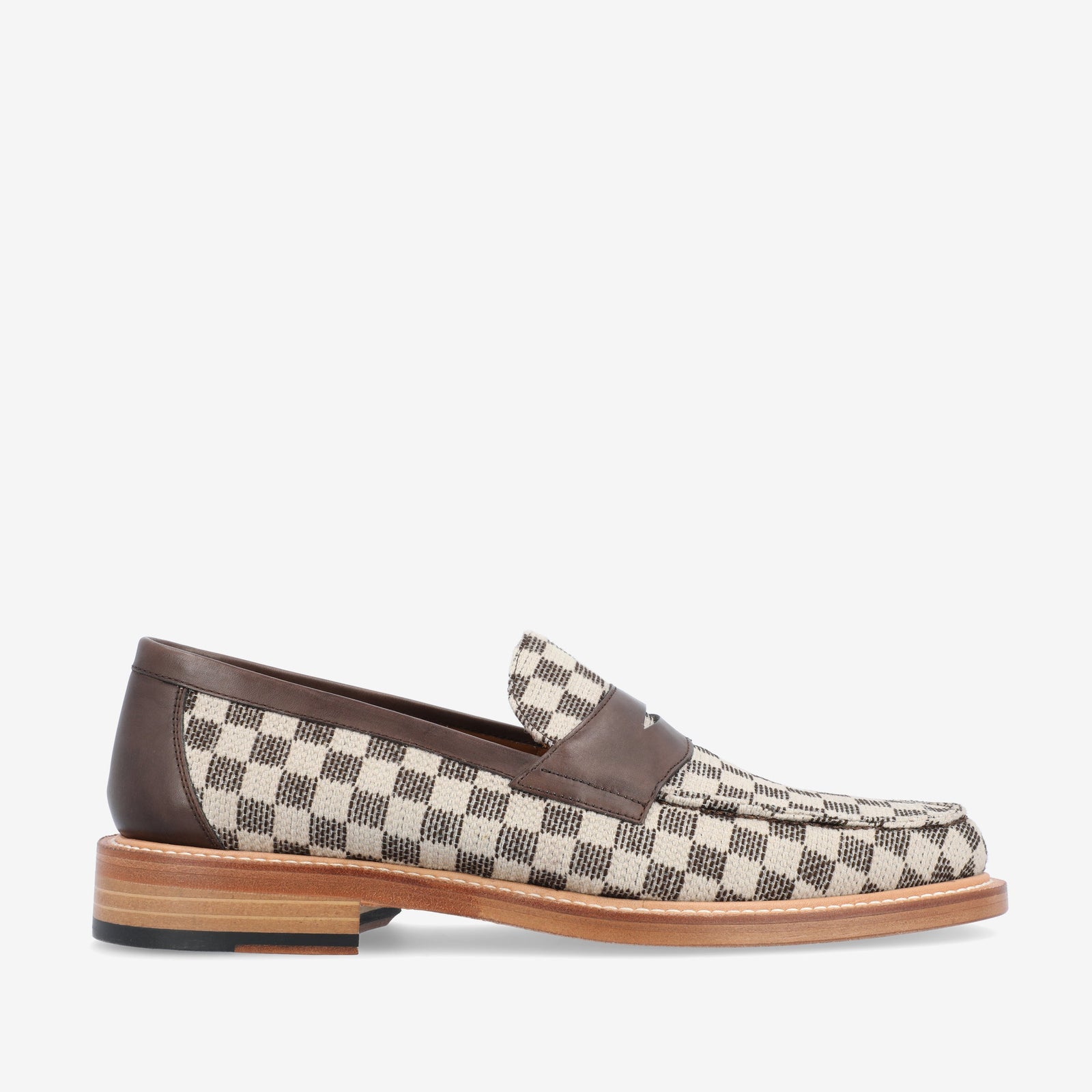 The Fitz Loafer In Check