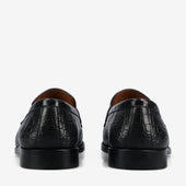 The Sterling Penny Loafer In Croco