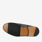 The Sterling Penny Loafer In Serpente