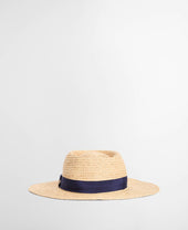 Lily Straw Boater Hat