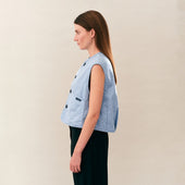 Linen Cotton Cropped Cocoon Thornham