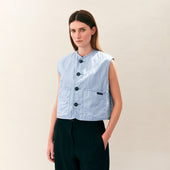 Linen Cotton Cropped Cocoon Thornham