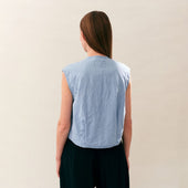 Linen Cotton Cropped Cocoon Thornham