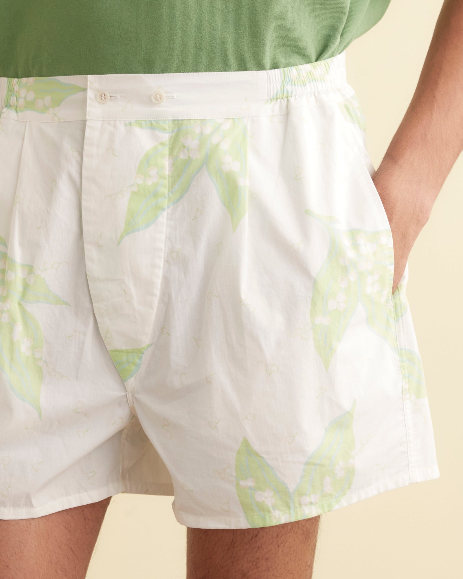 Lily of the Valley Boxer Shorts