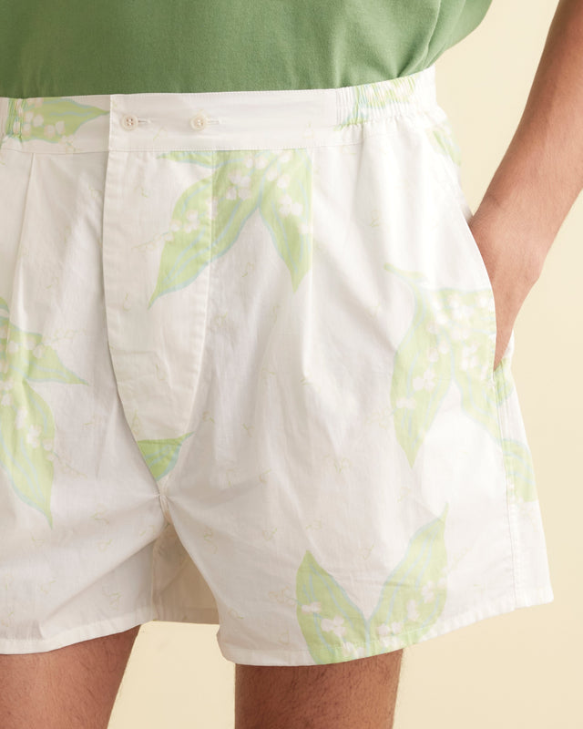 Lily of the Valley Boxer Shorts