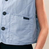 Linen Cotton Cropped Cocoon Thornham