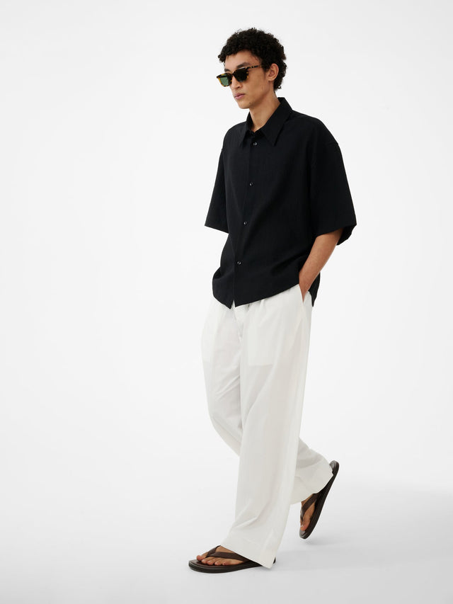 Line Pant in Optic White