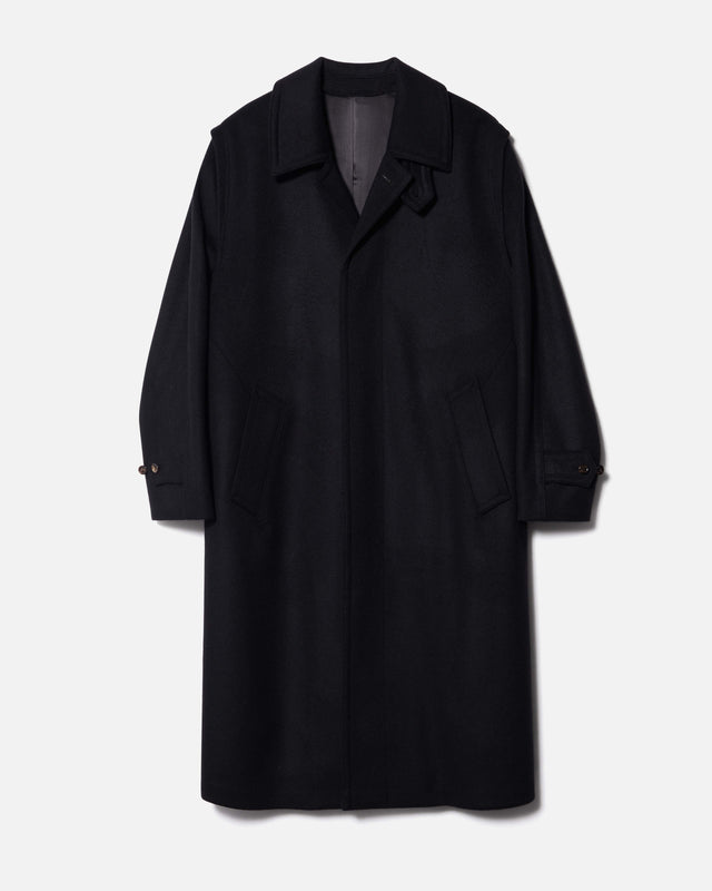 Loden coat classic black