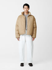 Loft Down Jacket in Taupe