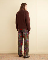 Plaid Log Cabin Trousers