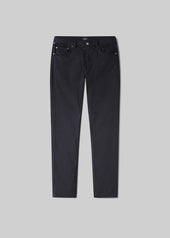 London Tapered Slim Brushed Sateen in True Navy