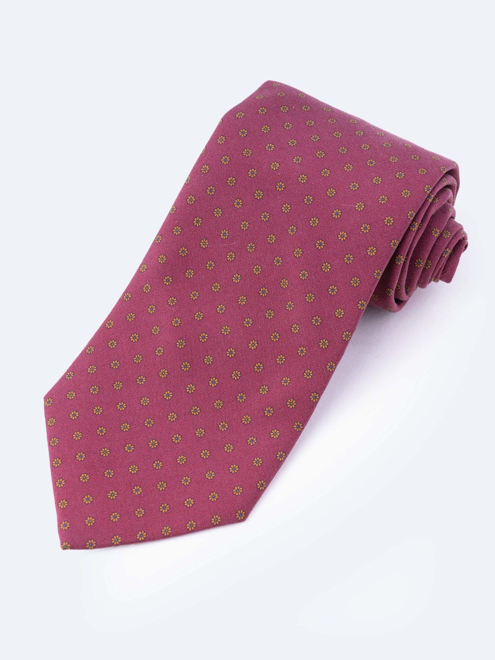 Lonsdale – Ember Red Madder Silk Tie