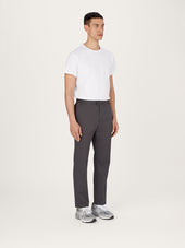 The 24 Trouser Relaxed Fit Grey Stretch Cotton