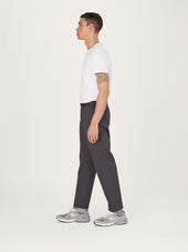 The 24 Trouser Relaxed Fit Grey Stretch Cotton