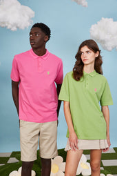 Cotton Heritage Golf Polo Shirt In Field Green
