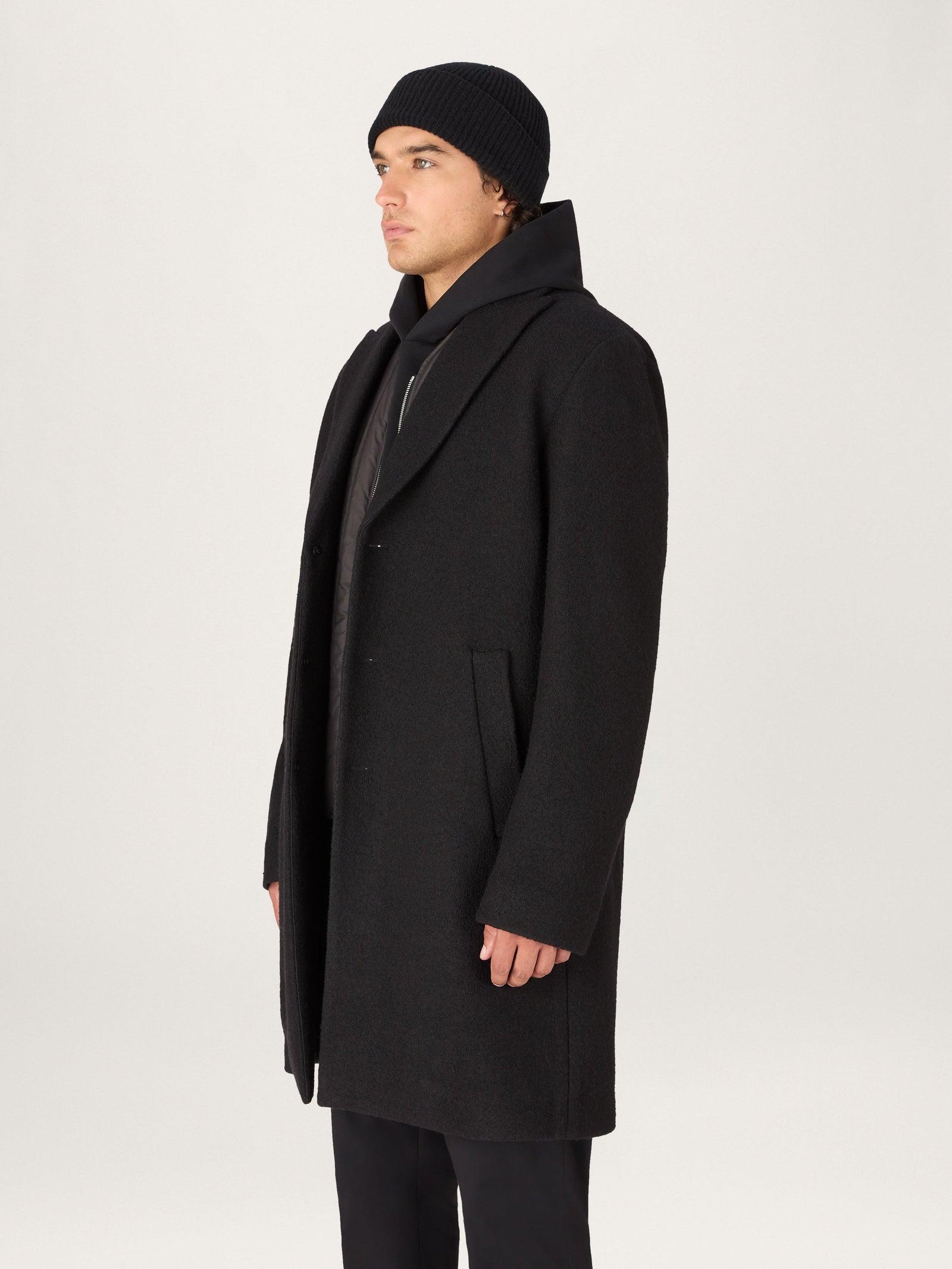 The Jersey Wool Coat Lestrange