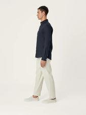 The All Day Shirt Linen Collared Linen
