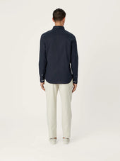 The All Day Shirt Linen Collared Linen