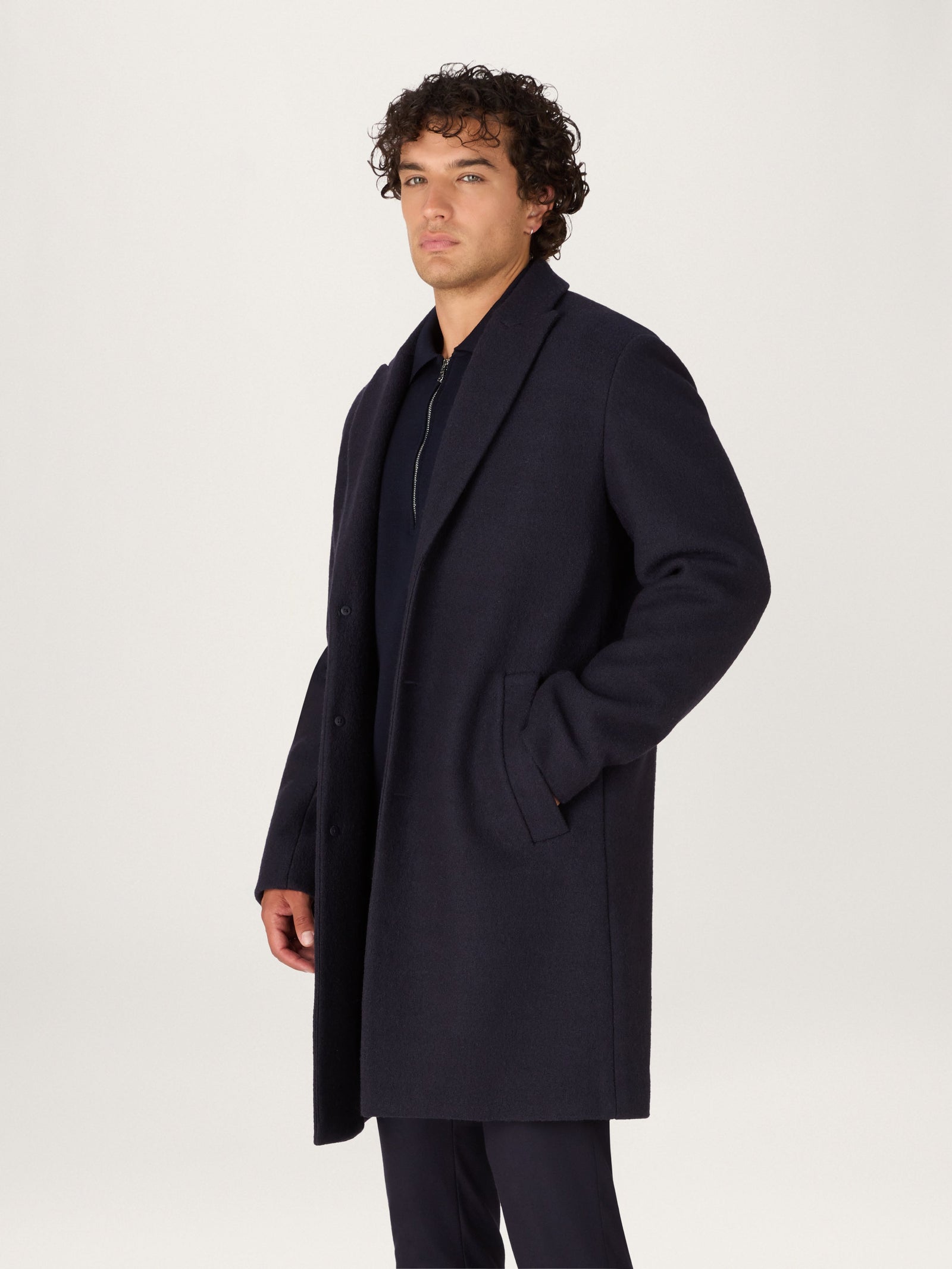 The Jersey Wool Coat Lestrange