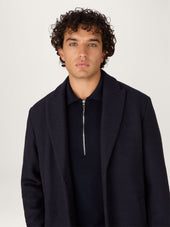 The Jersey Wool Coat Lestrange