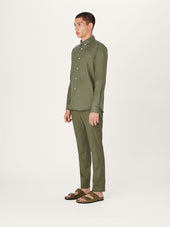 The All Day Shirt Linen Collared Linen