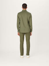The All Day Shirt Linen Collared Linen
