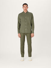 The All Day Shirt Linen Collared Linen