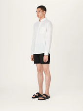 The All Day Shirt Linen Collared Linen