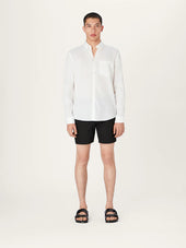 The All Day Shirt Linen Collared Linen