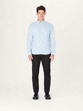 The All Day Oxford Shirt || Light-Blue | Stretch Cotton